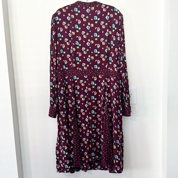Boden Christina Floral Midi Dress 20-22L - Picture 6 of 10